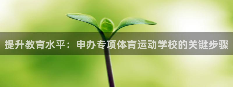 xc体育：提升教育水平：申办专项体育运动学校的关键步骤