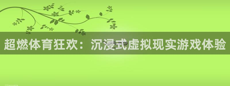 xc体育app官方网站：超燃体育狂欢：沉浸式虚拟现实游戏体验